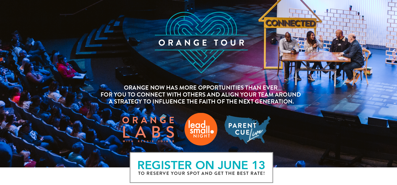 Orange Tour Registration NOW OPEN! Ready Set Sunday